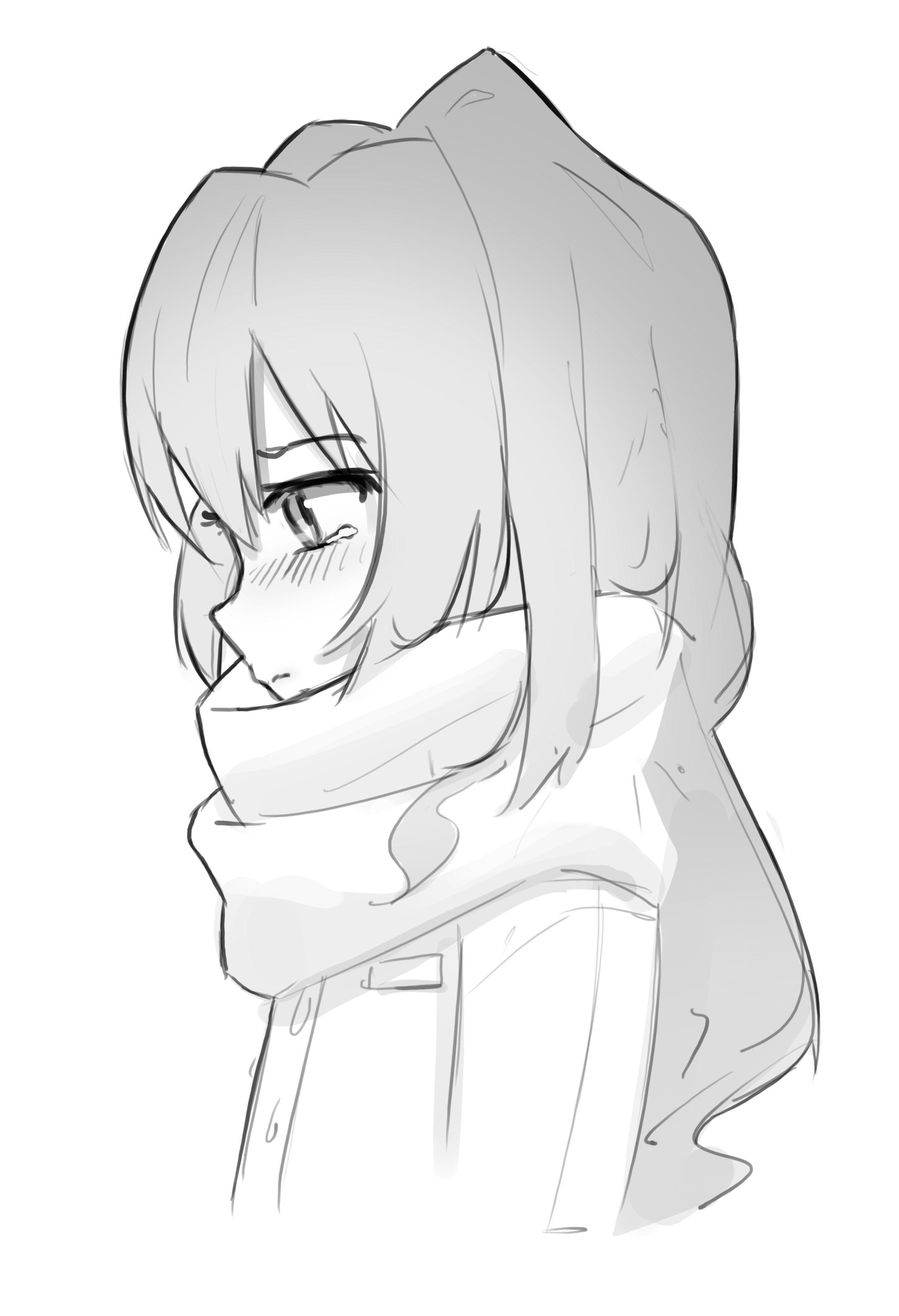 Aisaka Taiga from Toradora! drawn by Caleb Arty