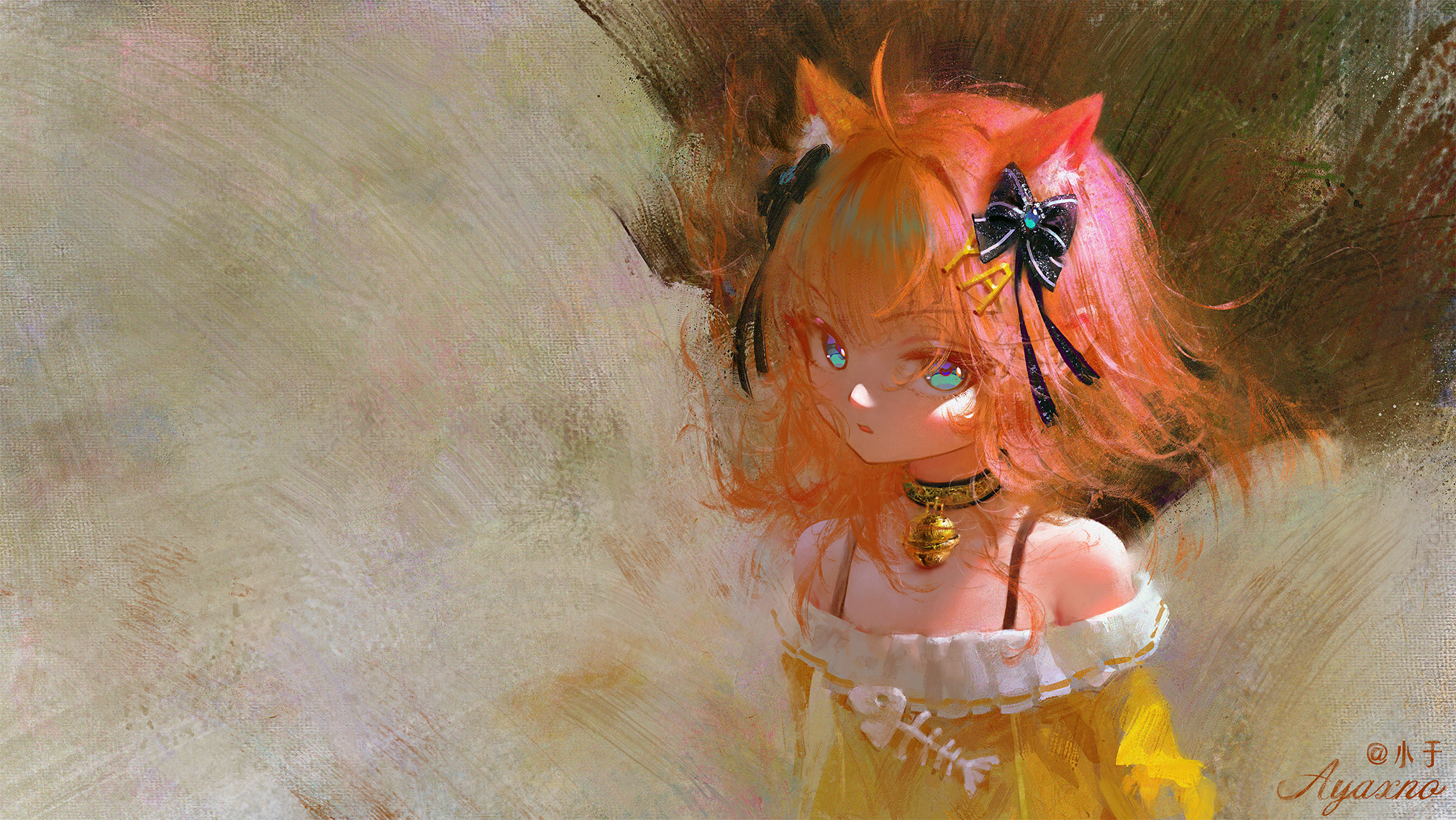 female drawn by Ayaxno