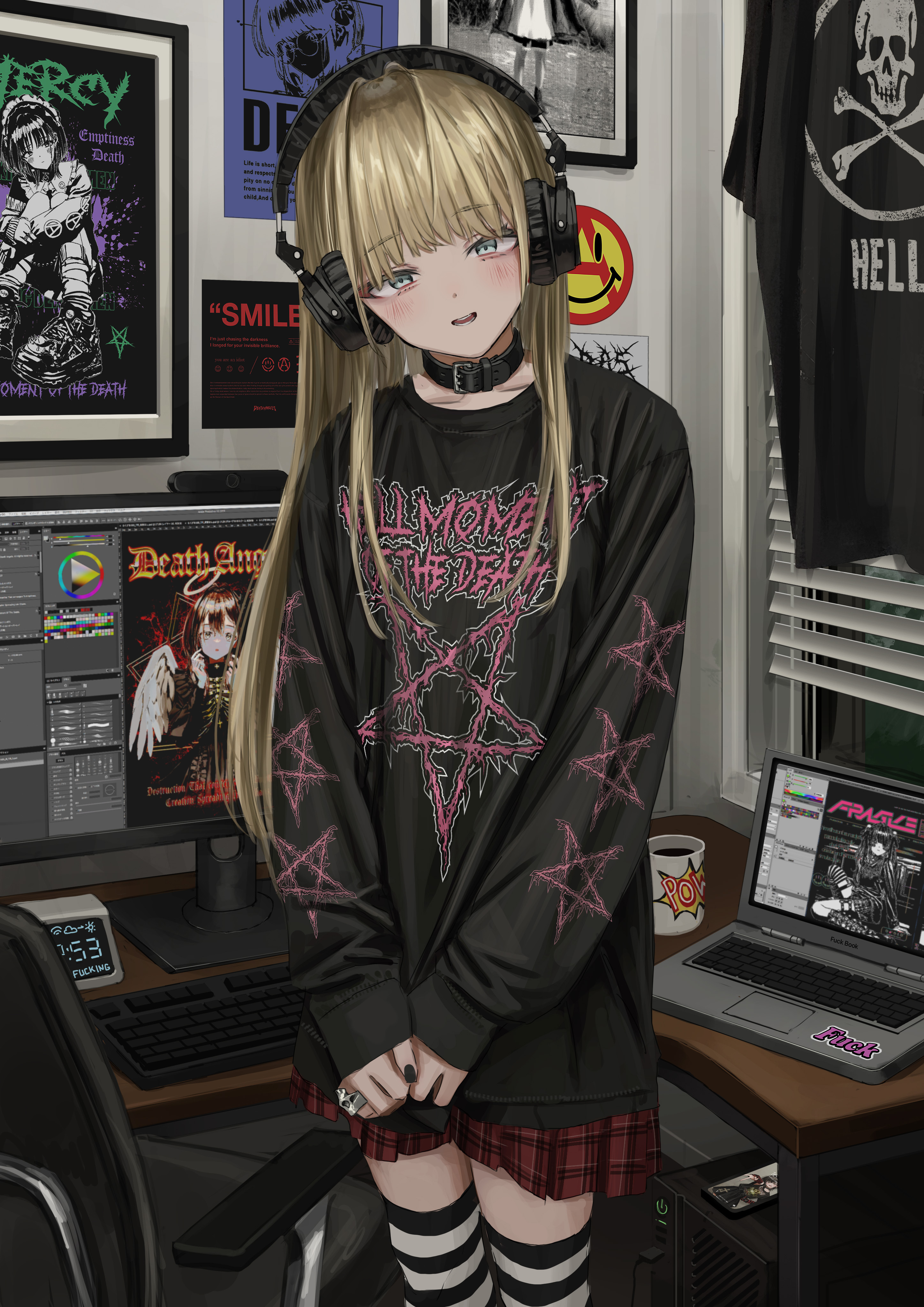 female drawn by Gishiki (gshk)